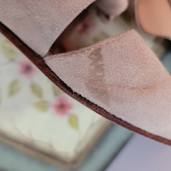 Ulla Johnson Suede Bow Flats Size 7 - Picture 8 of 9